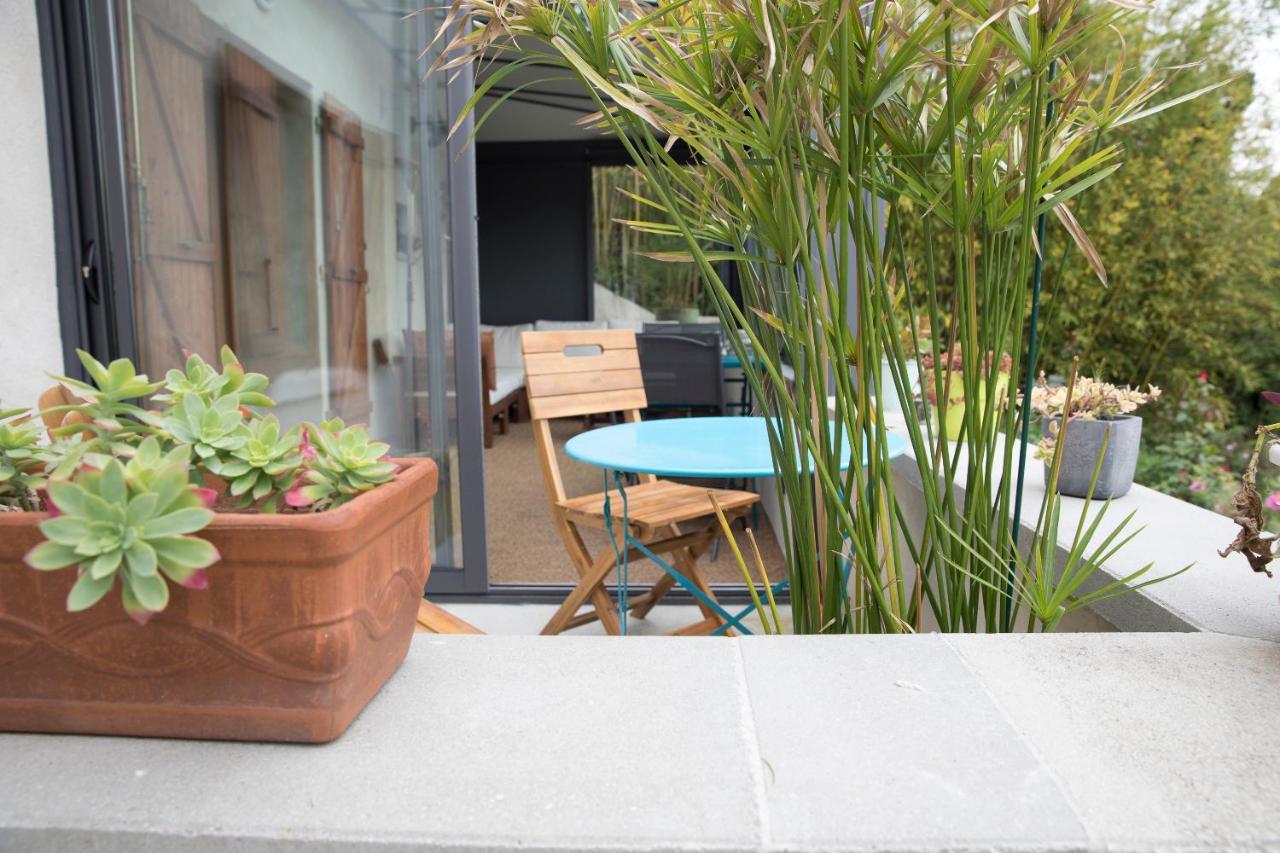 Agreable Logement Independant Avec Veranda Vienne  Ngoại thất bức ảnh